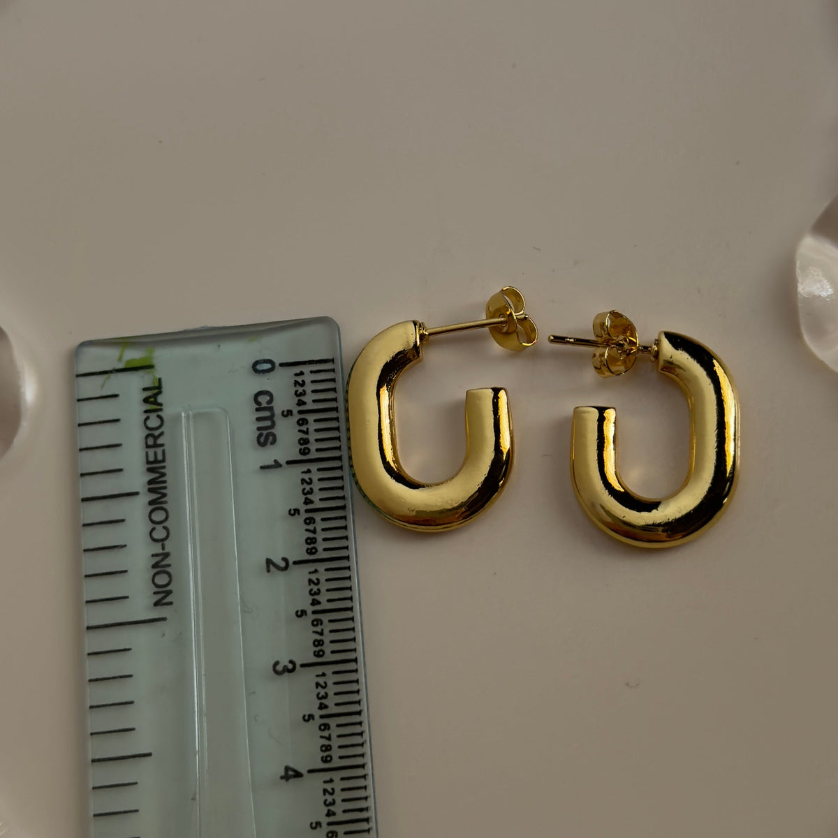Semi Oval Hoops