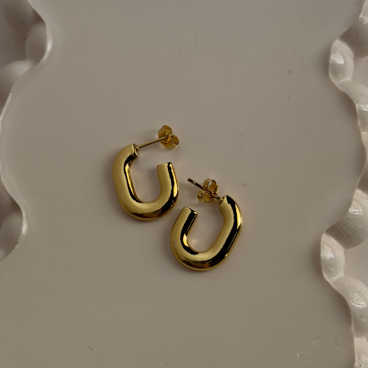 Semi Oval Hoops