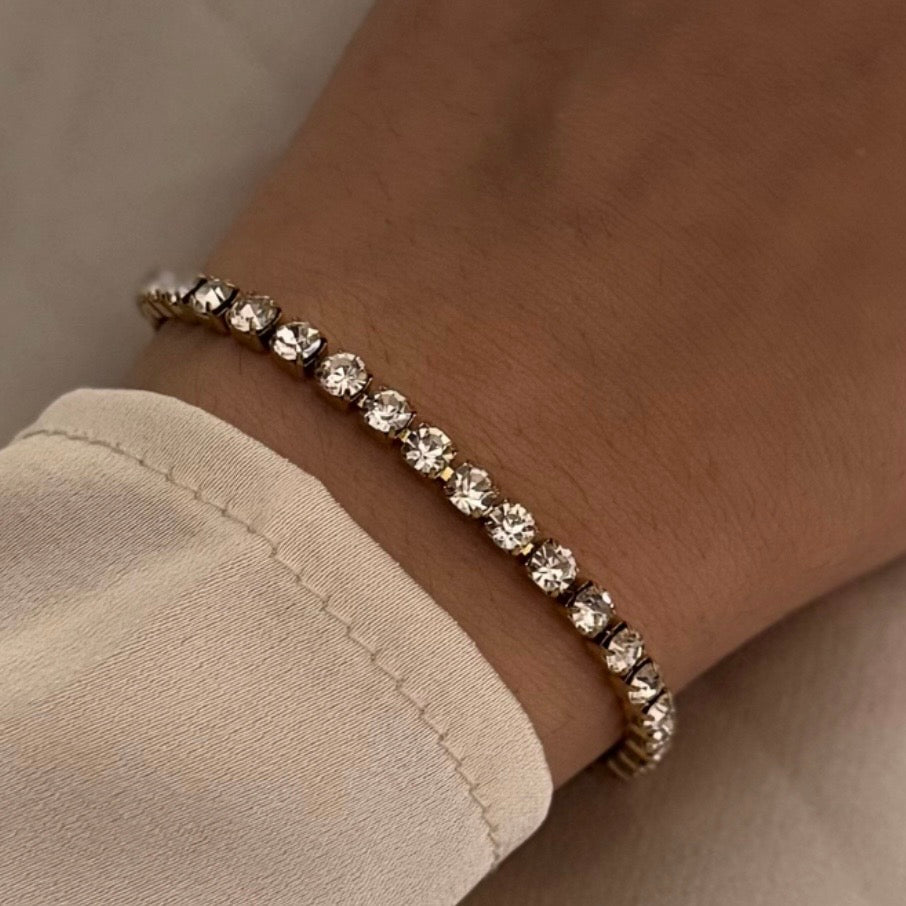 Kyora tennis bracelet (Gold)