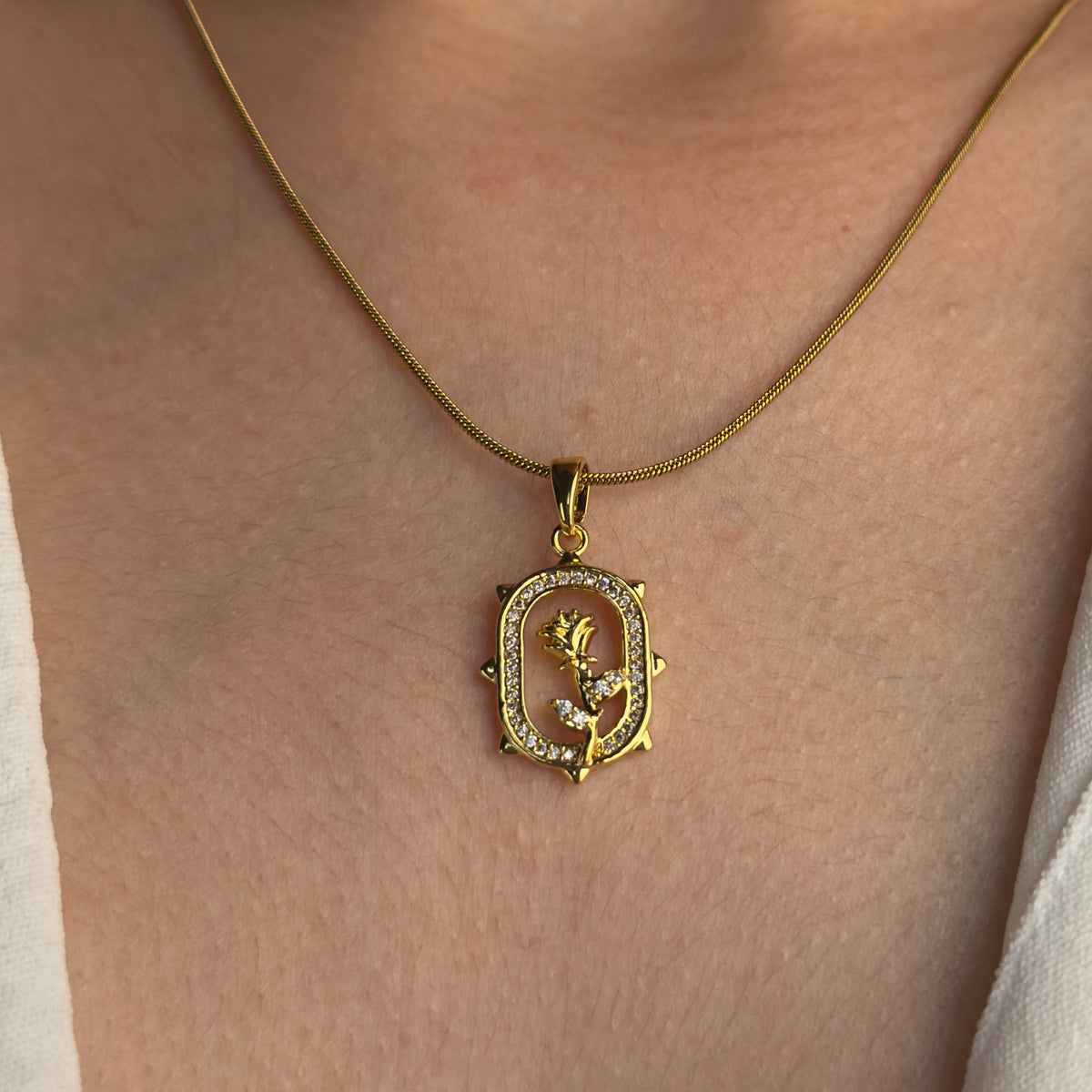 Rose Necklace