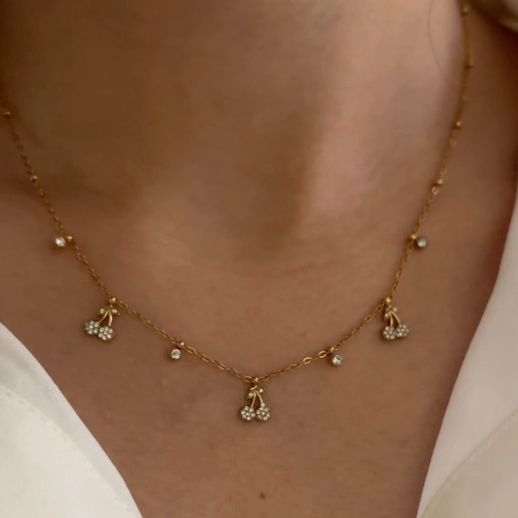 Cherry Charm Necklace