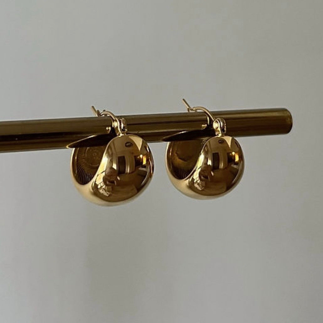Statement Golden Hoops