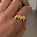 Classy Chunky Ring (adjustable)