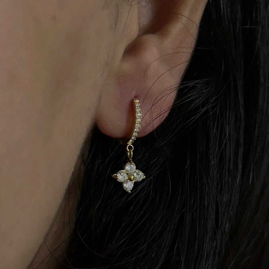 Daisy Huggies Earrings