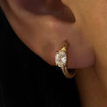 Zircone Mini Hoops