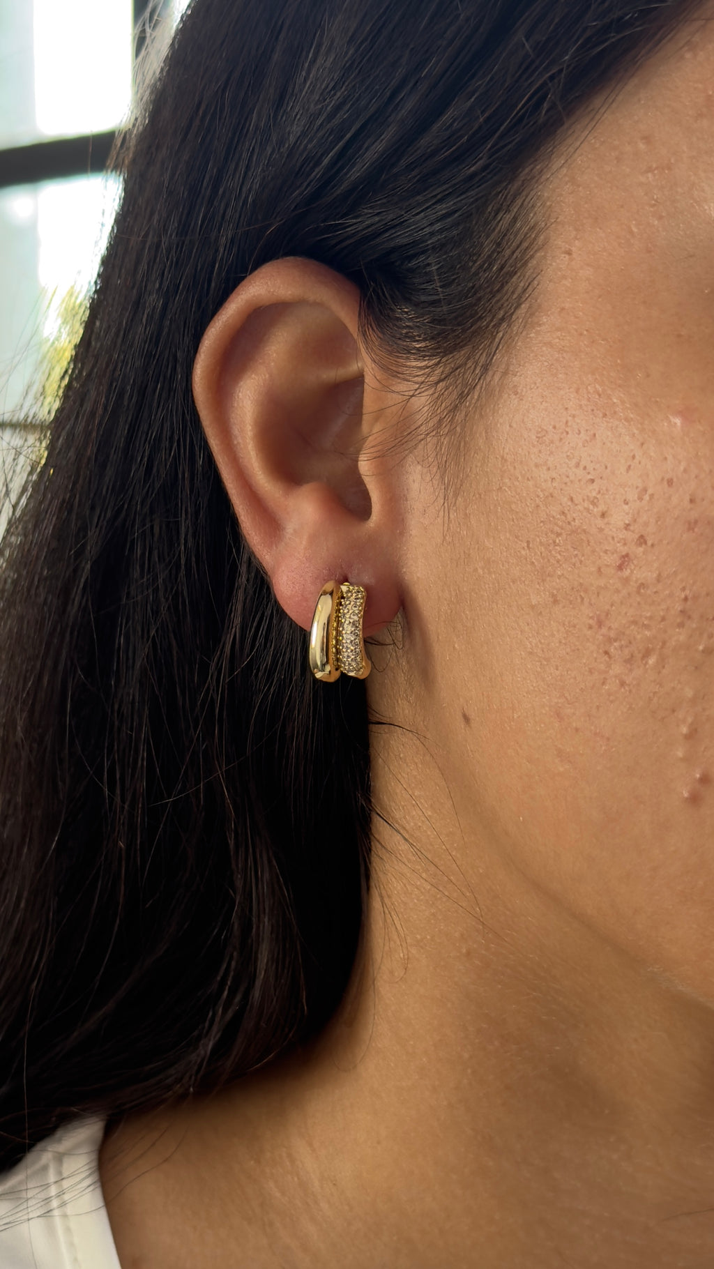 Double Studs Earrings