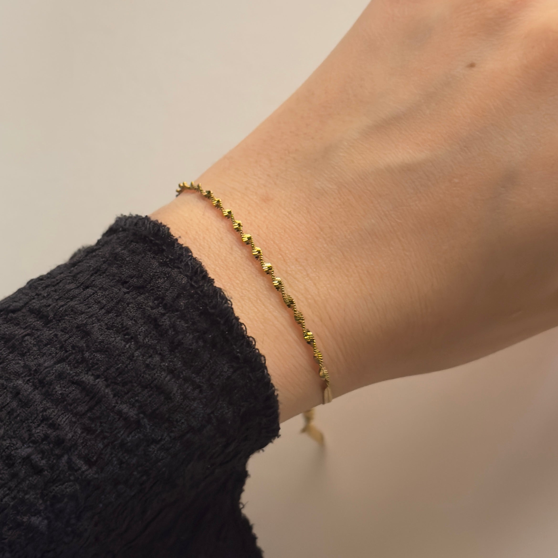Twisted Rope Chain Bracelet