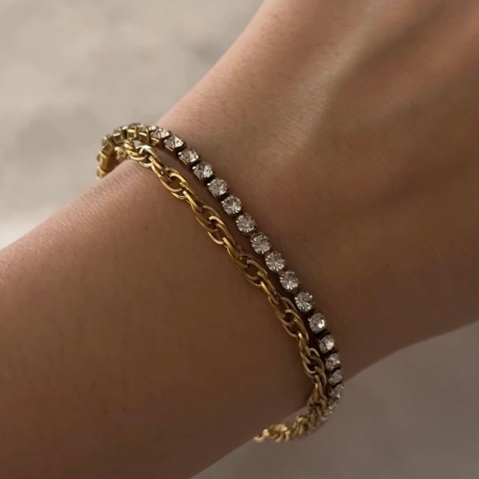 Cosmos Stacked Bracelet