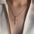 Divine Spark Cross Necklace