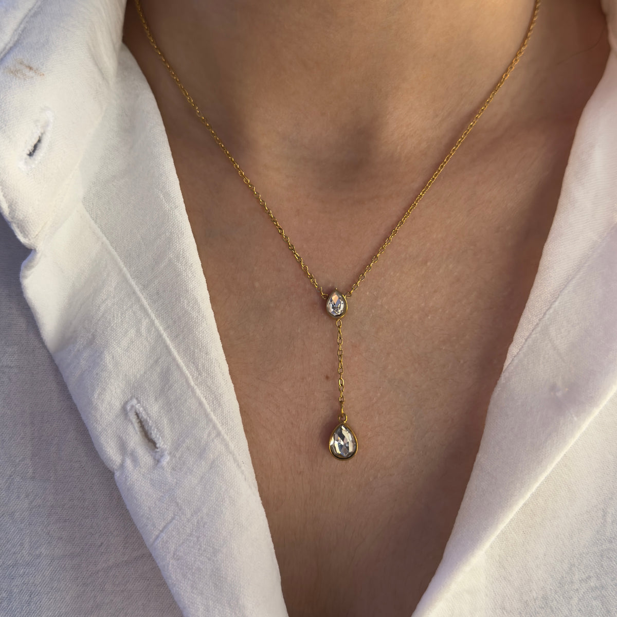 Double Drop Necklace