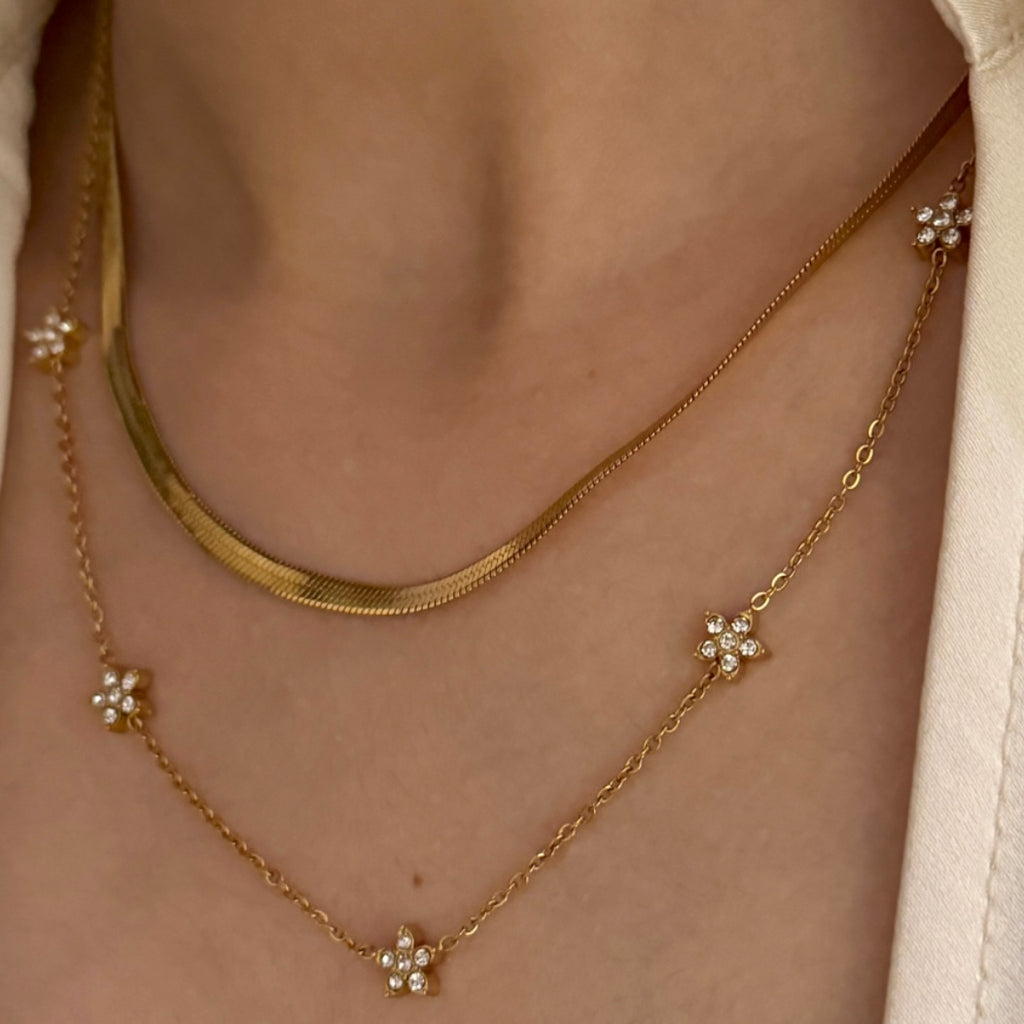 Daisy Charm Necklace