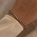 Nyvara Almond cut tennis bracelet