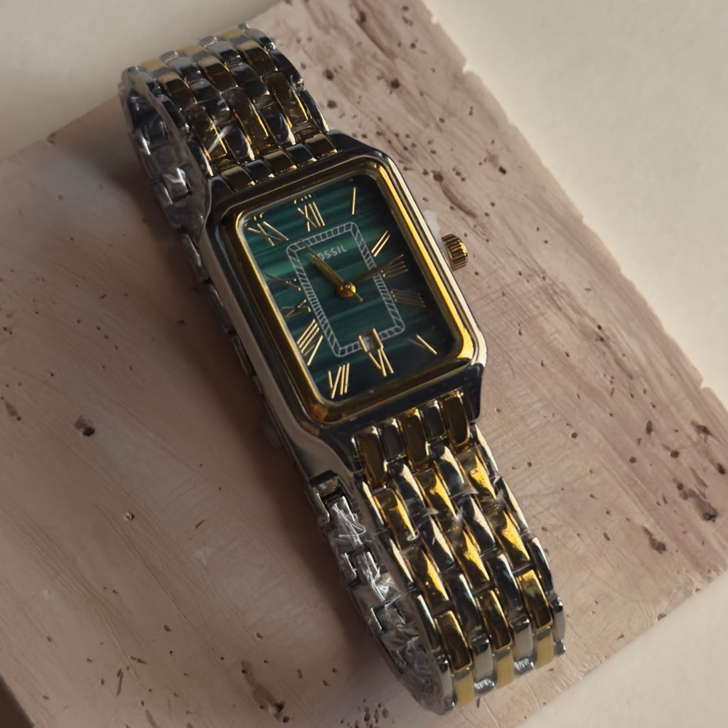 Dual Tone Watch F003