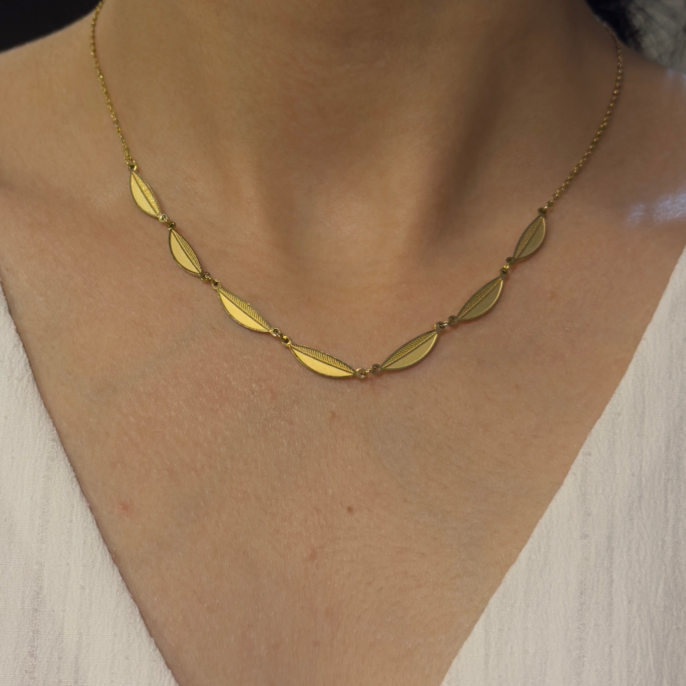 Laurel Leaf Necklace