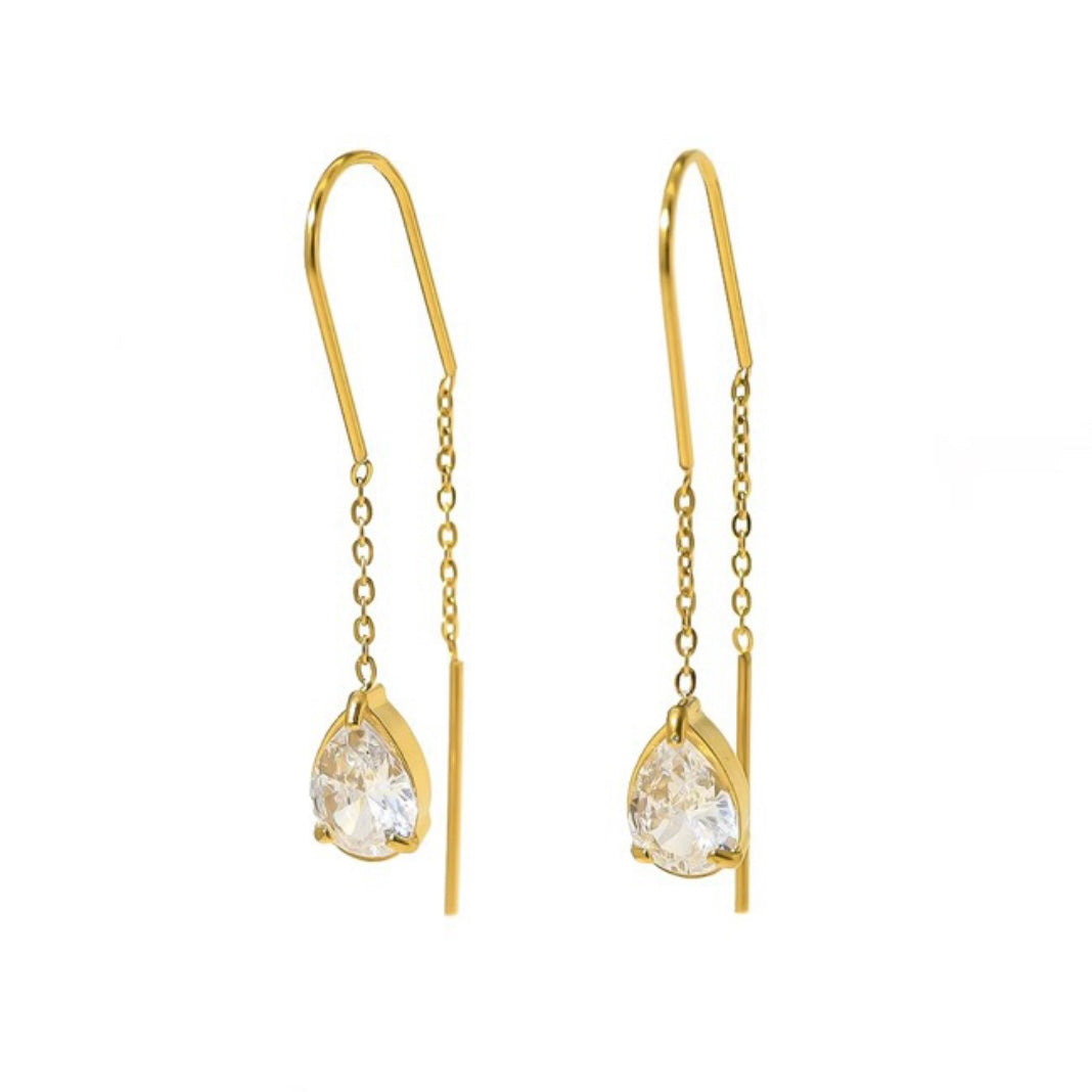 Thread n Needle Drop Earrings