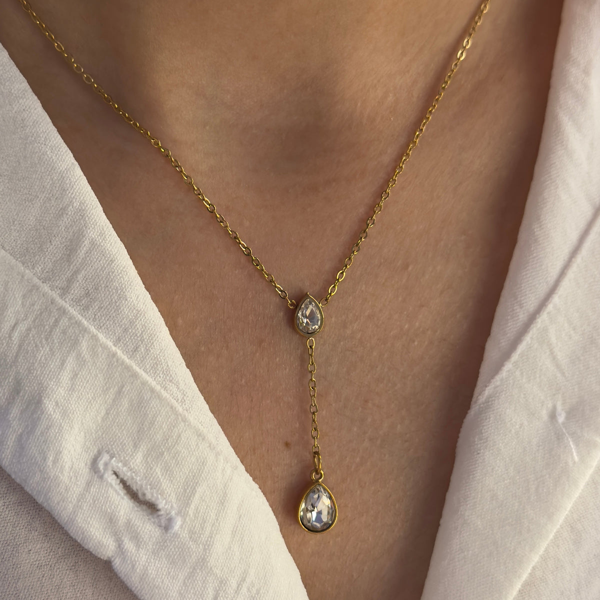 Double Drop Necklace