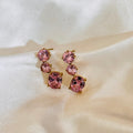 Pink sorbet earrings