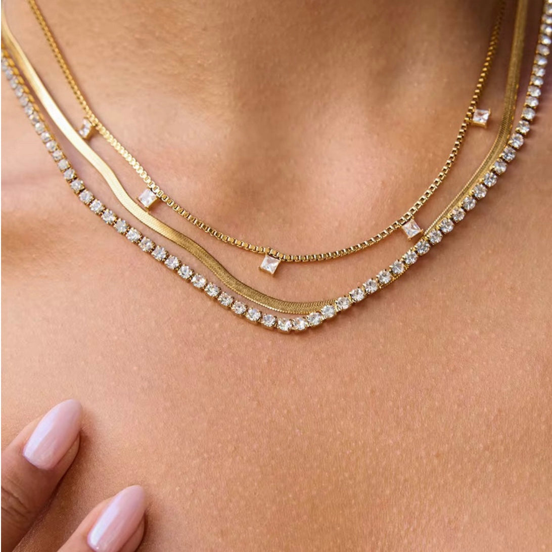 Ace Necklace 3 Layered