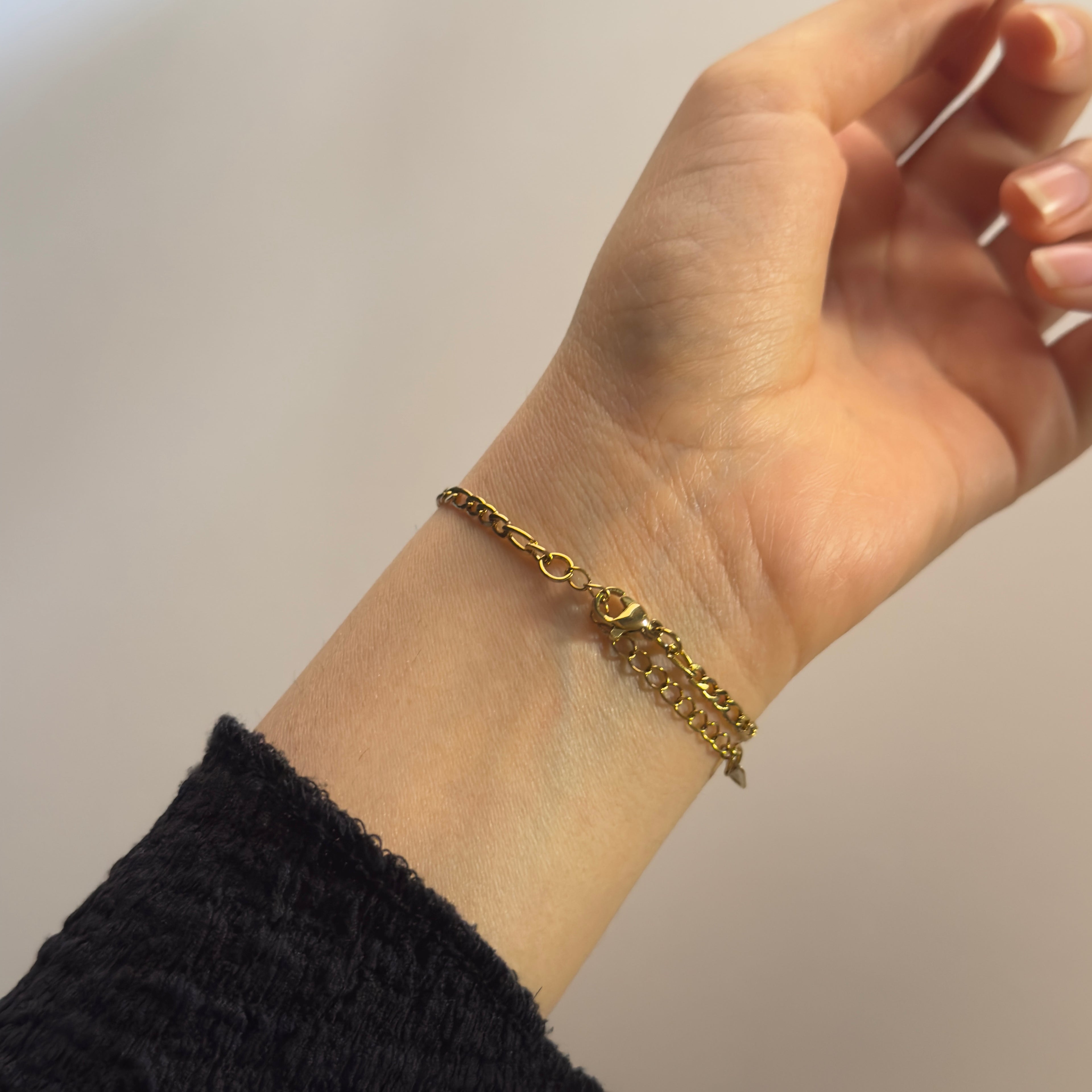 Figaro Chain Bracelet