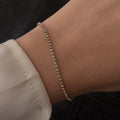 Sleek minimal tennis bracelet