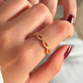Rosegold Sorin Ring (adjustable)