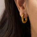 Semi Oval Hoops