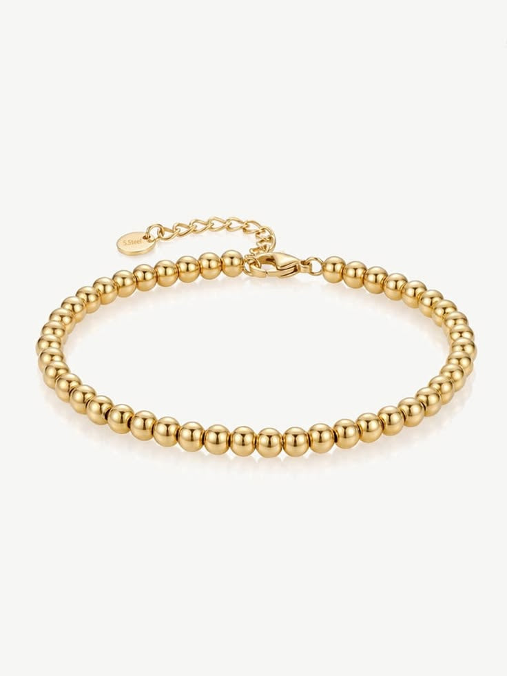 Golden Beads Bracelet