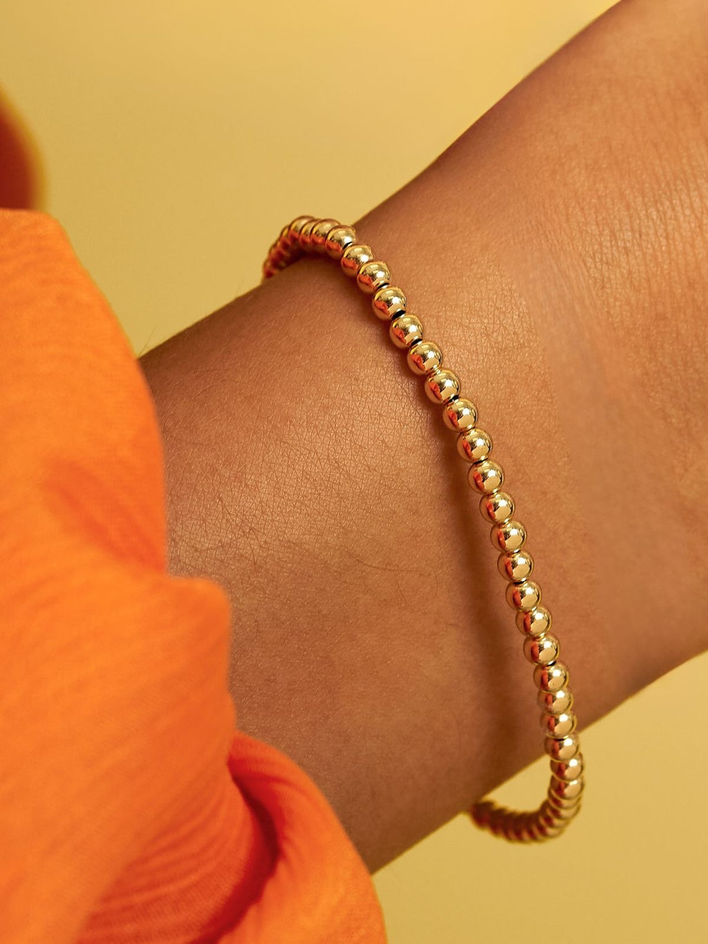 Golden Beads Bracelet