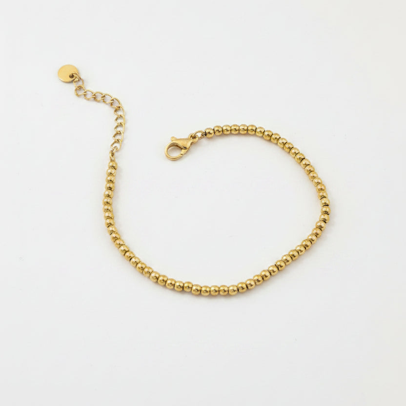 Golden Beads Bracelet